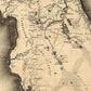 HomeRoots 16" x 20" c1823 Early Map Of Florida Vintage Poster Wall Art
