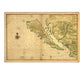 HomeRoots 16" x 24" California as an Island c1650 Vintage Map Wall Art