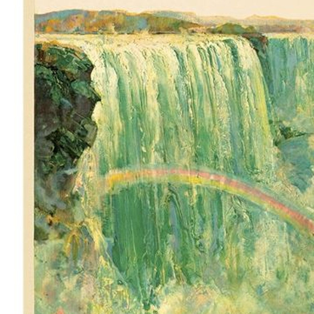 HomeRoots 16" x 24" Niagra Falls New York c1920s Vintage Travel Poster Wall Art