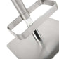 HomeRoots 16.5 x 20 x 32-42 White Stainless Steel Bar Stool