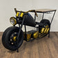 HomeRoots 16.5" x 70" x 33" Bober Bike Bar With Antiqued Finish