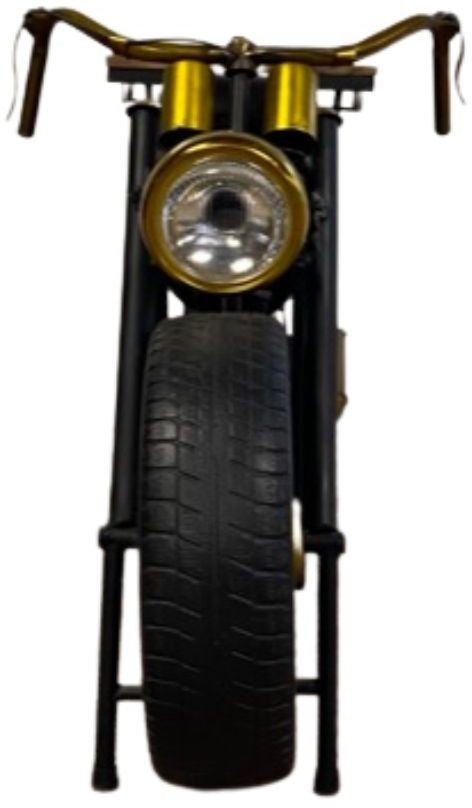 HomeRoots 16.5" x 70" x 33" Bober Bike Bar With Antiqued Finish