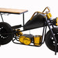 HomeRoots 16.5" x 70" x 33" Bober Bike Bar With Antiqued Finish