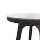 HomeRoots 17" Mod Scandi Wood End or Side Table in Black Finish