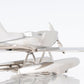 HomeRoots 17" x 16.5" x 7" Alum Seaplane