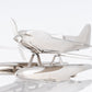 HomeRoots 17" x 16.5" x 7" Alum Seaplane