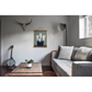 HomeRoots 17" x 22" Contemporary Botanical Hearts Wall Art