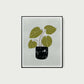 HomeRoots 17" x 22" Contemporary Botanical Wall Art