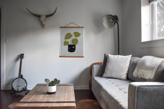 HomeRoots 17" x 22" Contemporary Botanical Wall Art