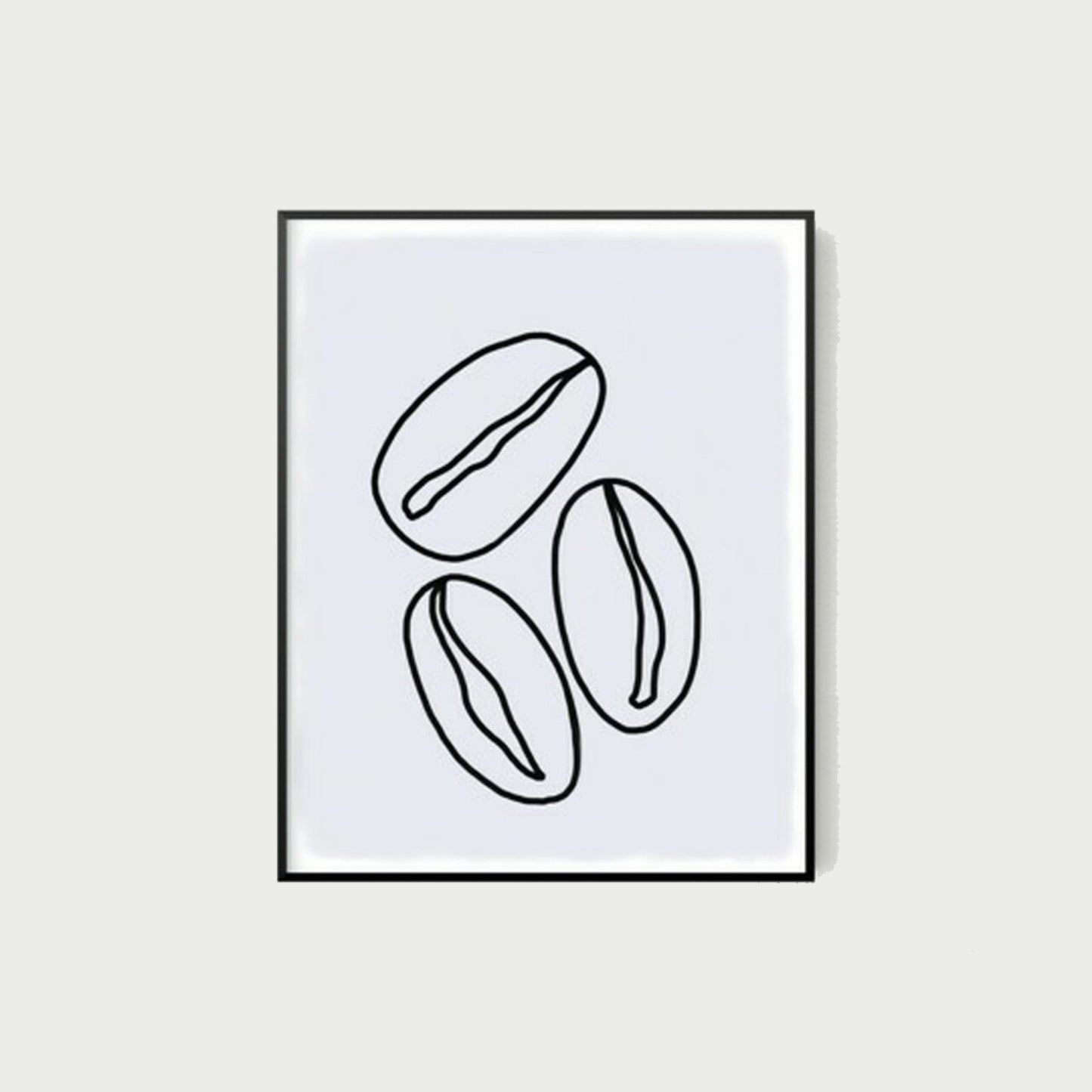 HomeRoots 17" x 22" Contemporary Coffee Bean Wall Art Wall Art