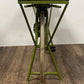 HomeRoots 17" x 71" x 33.5" HD Bike Counter in Antiqued Green Finish