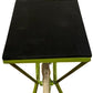HomeRoots 17" x 71" x 33.5" HD Bike Counter in Antiqued Green Finish