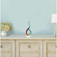 HomeRoots 18 MultiColor Art Glass Centerpiece on Crystal Base