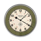 HomeRoots 18" Rustic Century Shipyard Compass Wall Clock