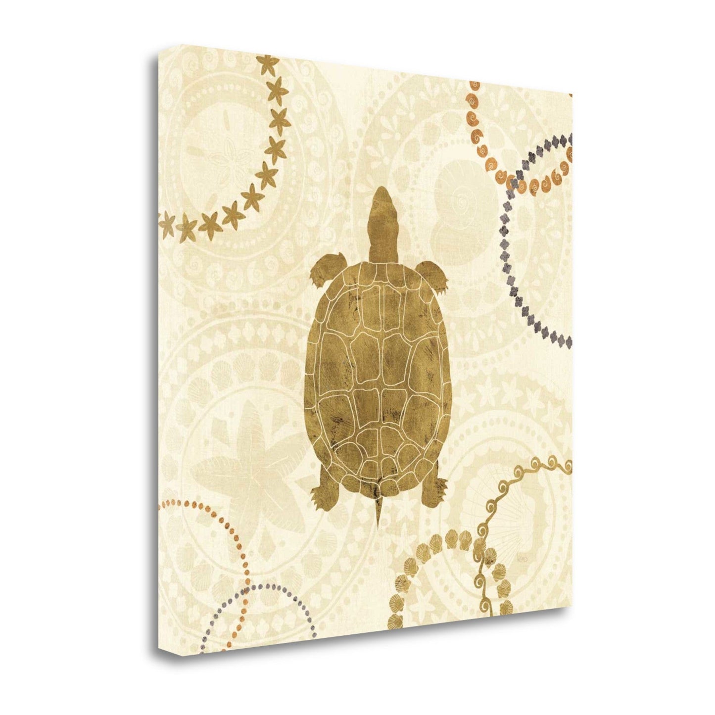HomeRoots 18" Sailing the Seas Alone Sepia Tone Giclee Wrap Canvas Wall Art