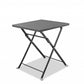 HomeRoots 18" Stainless Steel End Table in Gray Finish