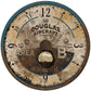 HomeRoots 18" Vintage Teal Aviator's Wall Clock