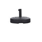 HomeRoots 18 X 18 X 5 Black Water Injection Umbrella Base