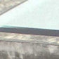 HomeRoots 18" x 18" x 23" Gray Rustic Floral Wooden Mirror - End Table or Tea Table