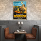 HomeRoots 18" x 24" Master Mystifier Houdini Vintage Magic Poster Wall Art