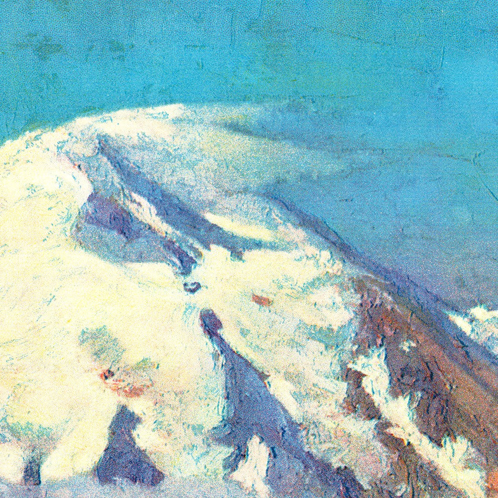 HomeRoots 18" x 24" Mt. St. Helens c1920s Vintage Travel Poster Wall Art