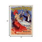 HomeRoots 18" x 24" Taverne Olympia French Restaraunt Wall Art Print