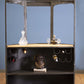 HomeRoots 18" x 70.5" x 49.5" London Tram Bar With Yellow And Orange Finish