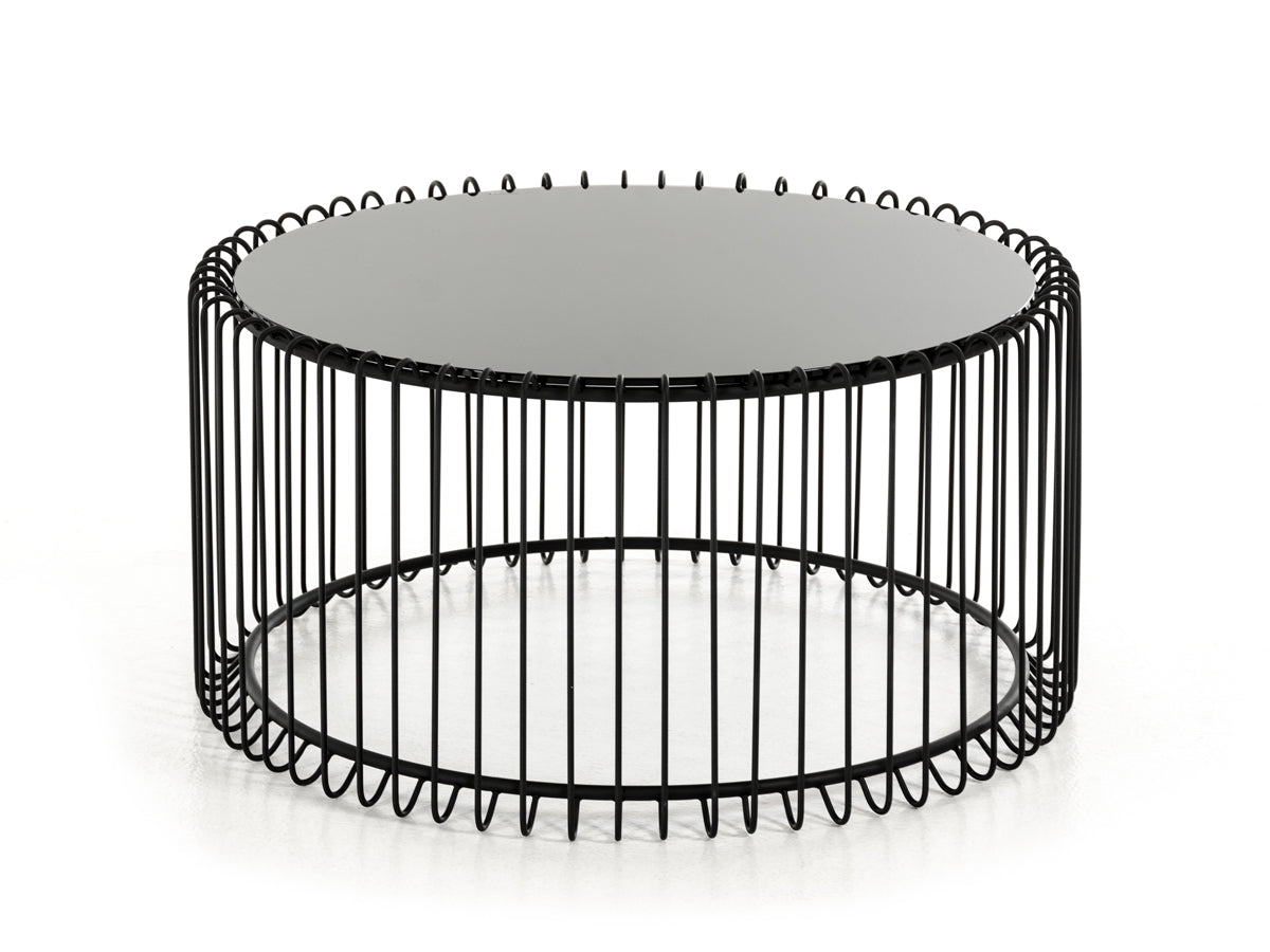 HomeRoots Round Coffee Table - Thumbnail 2