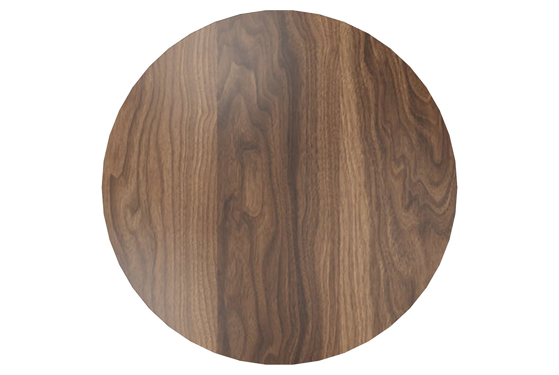 HomeRoots 19" Mod Geo Brown and Black Wood and Iron End or Side Table