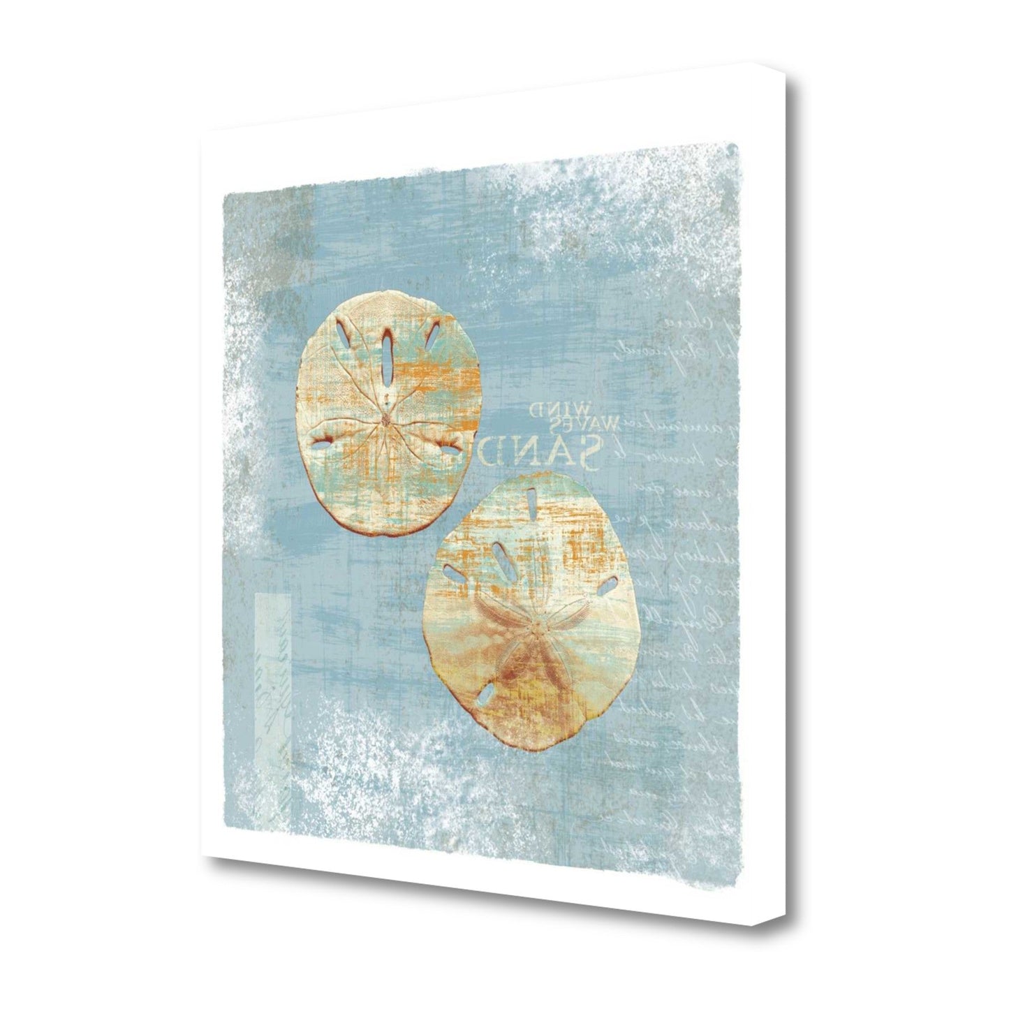 HomeRoots 19" Nautical Motif with Wordings Giclee Wrap Canvas Wall Art