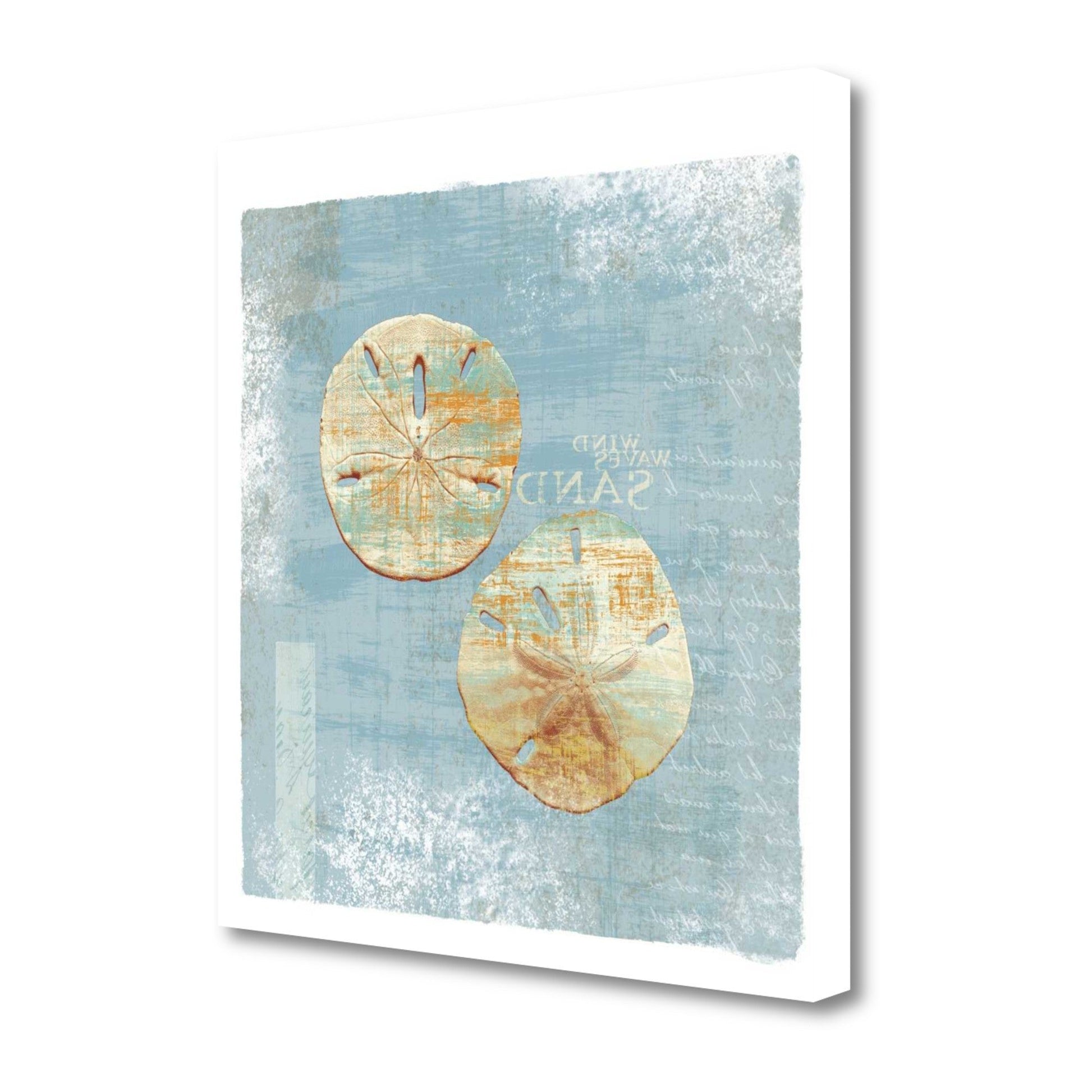 HomeRoots 19" Nautical Motif with Wordings Giclee Wrap Canvas Wall Art