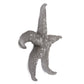 HomeRoots 19' Silver Pewter Textured Starfish Wall Art