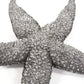 HomeRoots 19' Silver Pewter Textured Starfish Wall Art