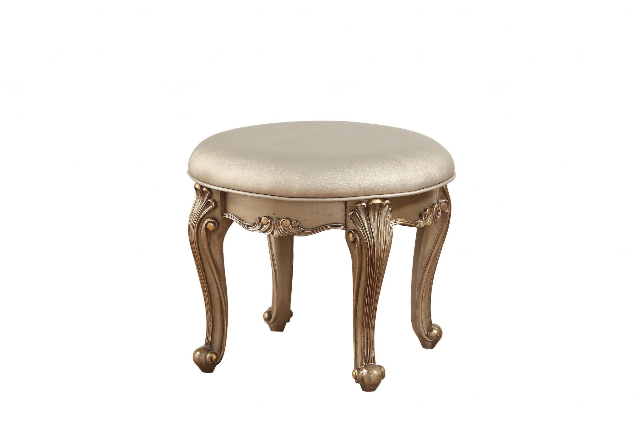 HomeRoots Vanity Stool - Thumbnail 2