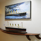 HomeRoots 1912 RMS Titanic 3D Ship Painting