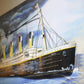 HomeRoots 1912 RMS Titanic 3D Ship Painting
