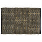 HomeRoots 2' x 3' Black Distressed Tribal Scatter Rug