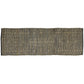 HomeRoots 2' X 3' Black Distressed Tribal Scatter Rug