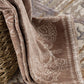 HomeRoots 2' x 10' Beige Faded Tribal Motifs Runner Rug