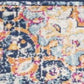 HomeRoots 2' x 10' Cream Decorative Medallion Runner Rug