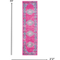 HomeRoots 2' x 10' Fuchsia and Blue Distressed Runner Rug