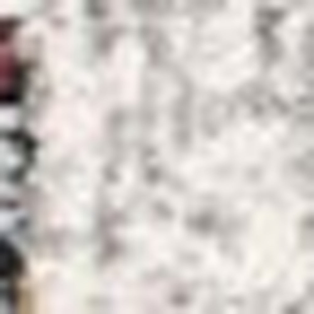 HomeRoots 2' x 10' Gray and Ivory Abstract Runner Rug