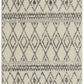 HomeRoots 2' x 10' Ivory and Gray Berber Pattern Runner Rug