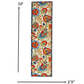 HomeRoots 2’ x 10’ Mediterra Indoor Outdoor Runner Rug