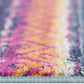 HomeRoots 2' x 10' Multicolor Irregular Striped Runner Rug