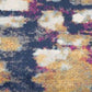 HomeRoots 2' x 10' Multicolored Abstract Painting Runner Rug