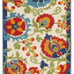 HomeRoots 2’ x 12’ Mediterra Indoor Outdoor Runner Rug