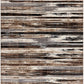 HomeRoots 2' x 13' Beige Rustic Strokes Runner Rug
