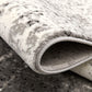 HomeRoots 2' x 13' Gray Faded Filigree Pattern Runner Rug