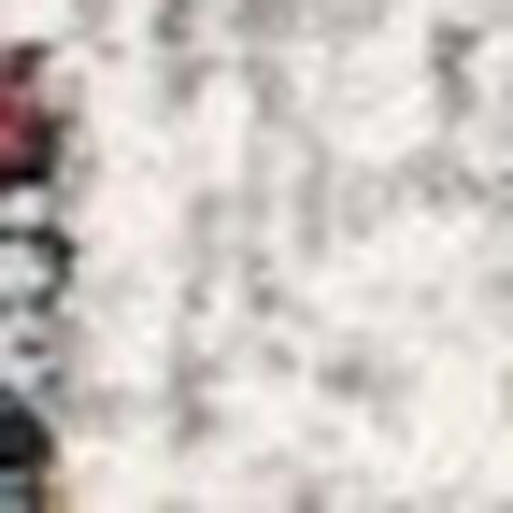 HomeRoots 2' x 13' Gray and Ivory Abstract Runner Rug